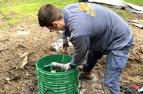 Leach Bed installation and maintenance